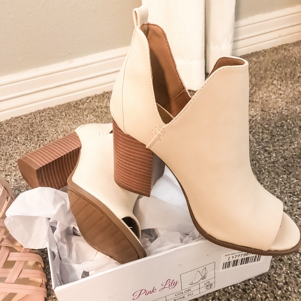 Pink Lily heels